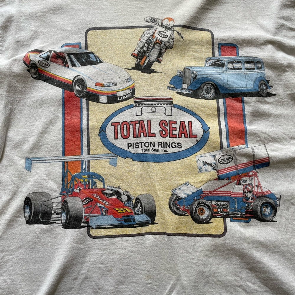 Vintage Total Seal piston ring shirt - Picture 3 of 9
